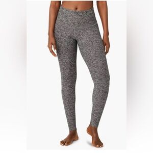 Beyond Yoga Caught In The Midi Leggings Womens XS Gray Spacedye Seamless Stretch